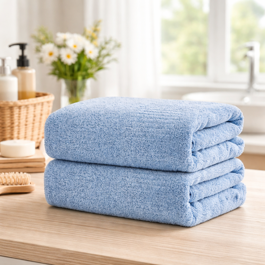 Save Time Every Day: How Bamboo Bath Towels Make Your Routine Faster & Easier