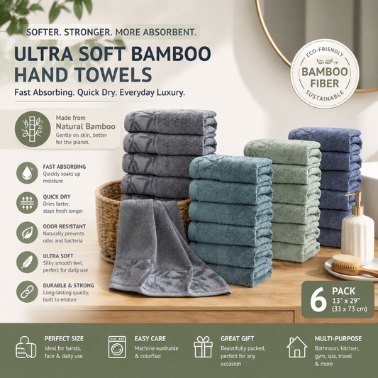 Why Bamboo Hand Towels Are a Must‑Have for Every Home