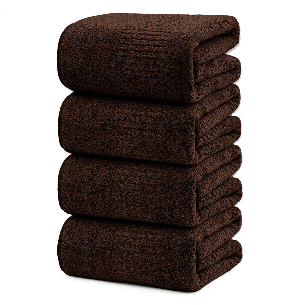 SEISSO 3X Super Absorbent XL Bath Towels (35×63”) – Ultra-Soft, Antibacterial & Quick-Dry