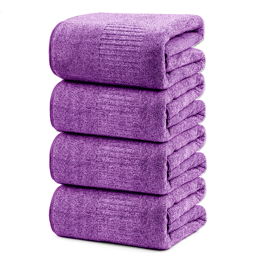 SEISSO 3X Super Absorbent XL Bath Towels (35×63”) – Ultra-Soft, Antibacterial & Quick-Dry